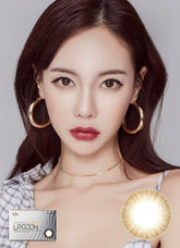 Lensme Louis Shine Cocktail Logoon Brown Monthly (2 Pack)